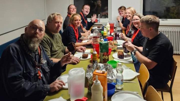 Aftenhygge efter krammermarket